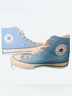 Converse High Top Sneakers - Sky Blue & White